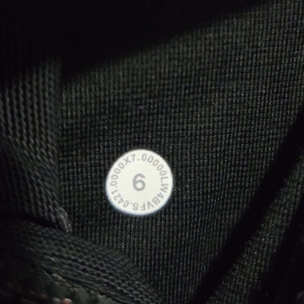 LIMITED EDITION Lululemon Define Jacket Crushed Velvet Dark Blue Size 6 - Picture 5 of 8